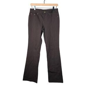 INC International Concepts Brown casual boot cut pants size 4 B170